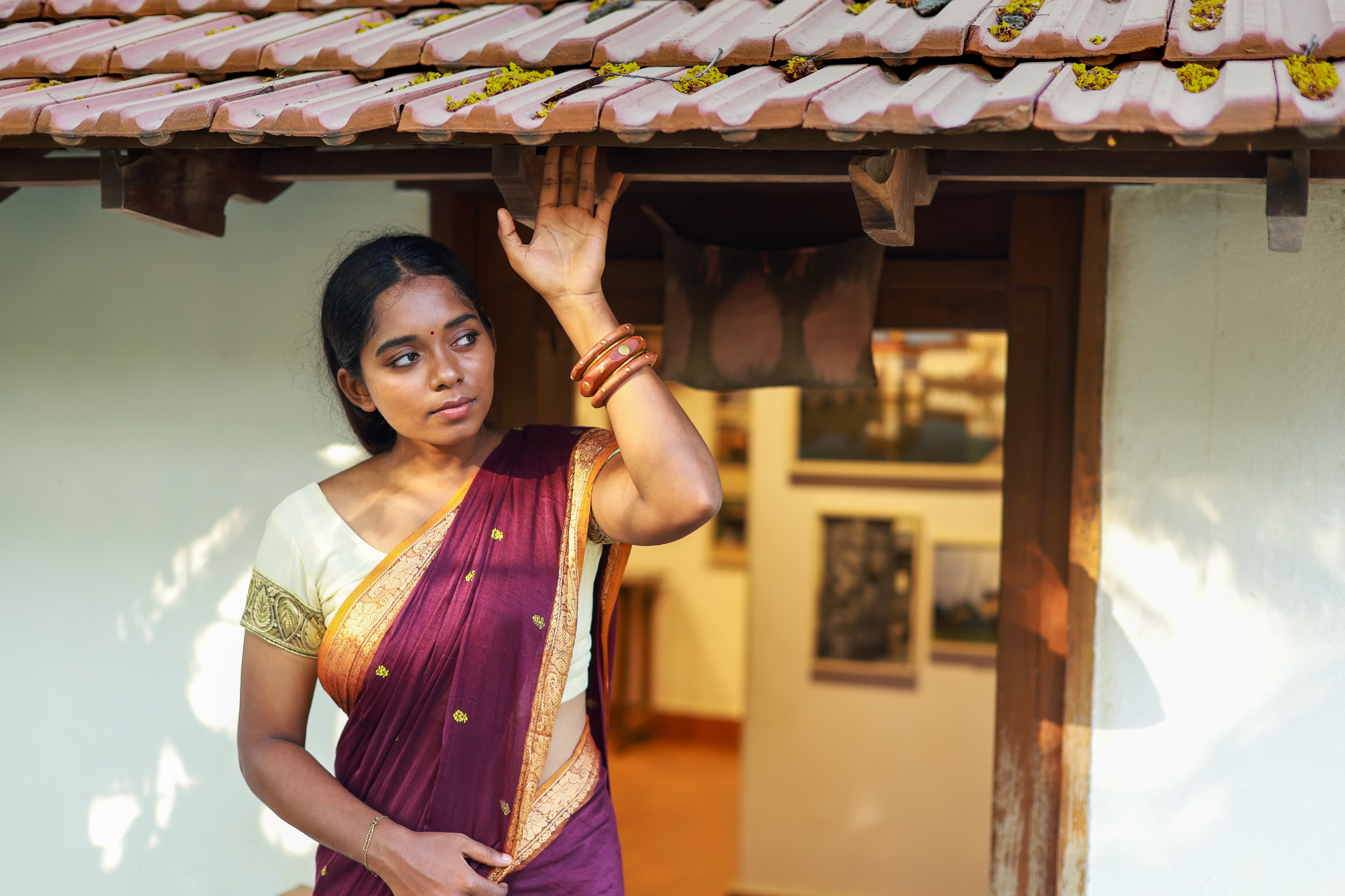 DakshinChitra shoot - Ft.Shruti Priyadarshini AKA Curdricce Photo 13